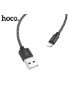 Hoco İPhone 12,11,XR,8-7  Kopmaz Halat Usb Şarj Kablosu