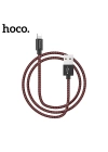 Hoco İPhone 12,11,XR,8-7  Kopmaz Halat Usb Şarj Kablosu