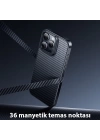 Hoco iPhone 15 Pro AS7 Kevlar Kılıf Manyetik Magsafeli Telefon Kılıfı