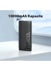 HOCO J122 Respect 22.5W+PD20W 10000mAh Hızlı Şarj Powerbank