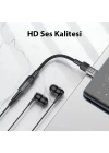 Hoco LS37 Type-C To 3.5mm Aux Kulaklık Ses Dönüştürücü Adaptör