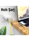 HOCO U118 Döner Başlıklı USB to iPhone Lightning Hızlı Şarj ve Veri Kablosu