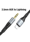 HOCO UPA22 iPhone Lightning to 3.5mm AUX Ses Aktarım Kablosu