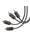 HOCO UPA29 Çift Taraflı RCA to RCA Stereo Ses Sistemi Kablosu