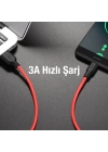 HOCO X21 Plus USB to Type-C 3A Silikon Hızlı Şarj ve Data Kablosu