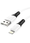 HOCO X82 iPhone Lightning to USB 2.4A Silikon Data ve Şarj Kablosu