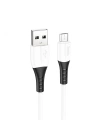 HOCO X82 Micro USB to USB 2.4A Silikon Data ve Şarj Kablosu