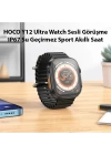 HOCO Y12 Ultra Watch Sesli Görüşme IP67 Su Geçirmez Sport Akıllı Saat