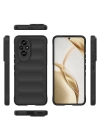 Honor 200 Kılıf Esnek TPU Oyuklu Arka Yüzey Tasarımlı Zore Etnik Silikon Kapak