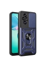 Honor 200 Kılıf Magnetik Standlı Kamera Korumalı Zore Sürgülü Vega Kapak