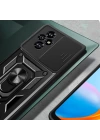 Honor 200 Kılıf Magnetik Standlı Kamera Korumalı Zore Sürgülü Vega Kapak
