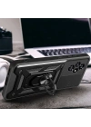 Honor 200 Kılıf Magnetik Standlı Kamera Korumalı Zore Sürgülü Vega Kapak
