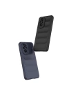 Honor 200 Pro Kılıf Esnek TPU Oyuklu Arka Yüzey Tasarımlı Zore Etnik Silikon Kapak