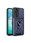 Honor 200 Pro Kılıf Magnetik Standlı Kamera Korumalı Zore Sürgülü Vega Kapak