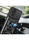 Honor 200 Pro Kılıf Magnetik Standlı Kamera Korumalı Zore Sürgülü Vega Kapak