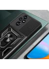 Honor 200 Pro Kılıf Magnetik Standlı Kamera Korumalı Zore Sürgülü Vega Kapak