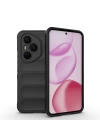 Honor 400 Pro Kılıf Esnek TPU Oyuklu Arka Yüzey Tasarımlı Zore Etnik Silikon Kapak
