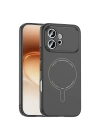 Honor 600 5G Kılıf M-Safe Şarj Özellikli Kamera Korumalı Zore Elio Sert PC Kapak