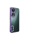 Honor 90 Kılıf Kamera Korumalı Logo Gösteren Zore Omega Kapak