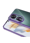Honor 90 Kılıf Kamera Korumalı Logo Gösteren Zore Omega Kapak