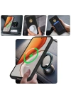 Honor Magic 8 Lite 5G Kılıf M-safe Şarj Özellikli Standlı Zore Samara Kapak