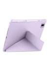 Honor MagicPad 2 Kılıf Zore Tri Folding Kalem Bölmeli Standlı Kılıf