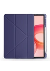 Honor Pad 10 12.1 Kılıf Zore Tri Folding Kalem Bölmeli Standlı Kılıf