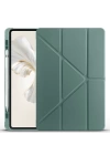Honor Pad 9 Kılıf Zore Tri Folding Kalem Bölmeli Standlı Kılıf