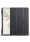 Honor Pad 9 Kılıf Zore Tri Folding Kalem Bölmeli Standlı Kılıf