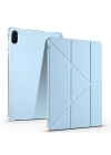 Honor Pad X8A Kılıf Zore Tri Folding Kalem Bölmeli Standlı Kılıf