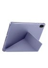 Honor Pad X8A Kılıf Zore Tri Folding Kalem Bölmeli Standlı Kılıf