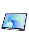 Honor Pad X8A Kılıf Zore Tri Folding Kalem Bölmeli Standlı Kılıf