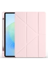 Honor Pad X8A Kılıf Zore Tri Folding Kalem Bölmeli Standlı Kılıf