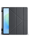 Honor Pad X8A Kılıf Zore Tri Folding Kalem Bölmeli Standlı Kılıf