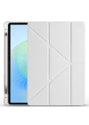 Honor Pad X8A Kılıf Zore Tri Folding Kalem Bölmeli Standlı Kılıf