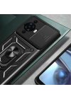 Huawei Nova 12S Kılıf Magnetik Standlı Kamera Korumalı Zore Sürgülü Vega Kapak