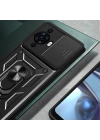 Huawei Nova 12S Kılıf Magnetik Standlı Kamera Korumalı Zore Sürgülü Vega Kapak