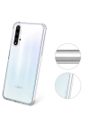 Huawei Nova 5T Kılıf Zore Nitro Anti Shock Silikon