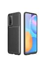 Huawei P Smart 2021 Kılıf Zore Negro Silikon Kapak