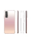 Huawei P Smart 2021 Kılıf Zore Nitro Anti Shock Silikon