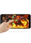 Huawei P Smart Zore Kenarları Kırılmaya Dayanıklı Cam Ekran Koruyucu
