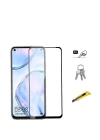 Huawei P40 Lite Zore Kenarları Kırılmaya Dayanıklı Cam Ekran Koruyucu