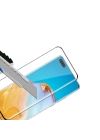 Huawei P40 Zore Kenarları Kırılmaya Dayanıklı Cam Ekran Koruyucu