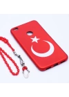 Huawei P9 Lite 2017 Kılıf Zore Bayrak Silikon