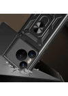 Huawei Pura 70 5G Kılıf Magnetik Standlı Kamera Korumalı Zore Sürgülü Vega Kapak