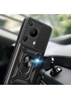 Huawei Pura 70 Ultra Kılıf Magnetik Standlı Kamera Korumalı Zore Sürgülü Vega Kapak