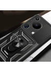 Huawei Pura 70 Ultra Kılıf Magnetik Standlı Kamera Korumalı Zore Sürgülü Vega Kapak
