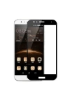 Huawei Y7 2018 Zore Kenarları Kırılmaya Dayanıklı Cam Ekran Koruyucu