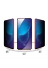 Huawei Y9 Prime 2019 Zore New 5D Privacy Temperli Ekran Koruyucu