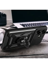 İnfinix Hot 30 Kılıf Magnetik Standlı Kamera Korumalı Zore Sürgülü Vega Kapak